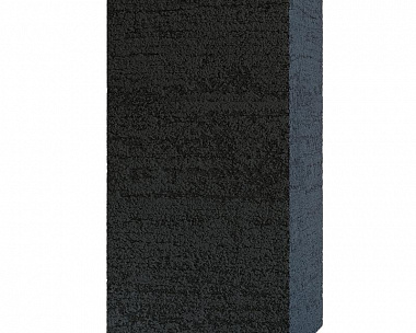 Кашпо Concretika Colonna 40x40x80 Erosia Black