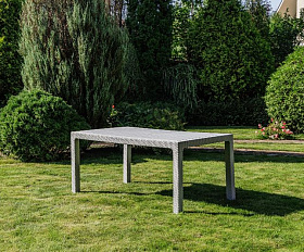 Обеденный стол July Royal Family из пластика, цвет светло-серый