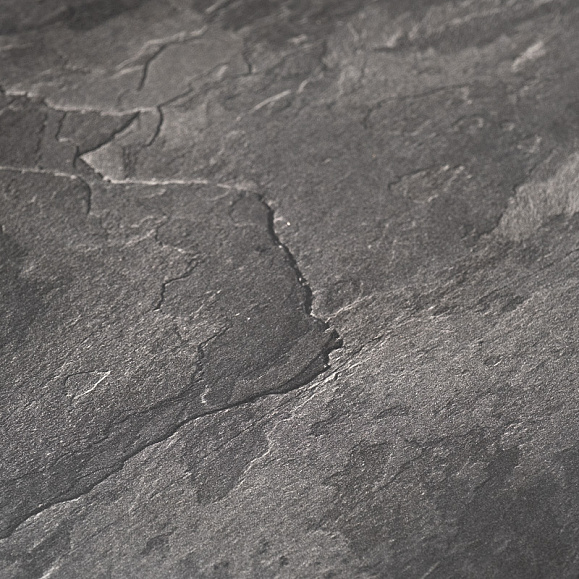 Чили интерьерный стол из HPL круглый Ø80 H32, цвет серый гранит фото 2