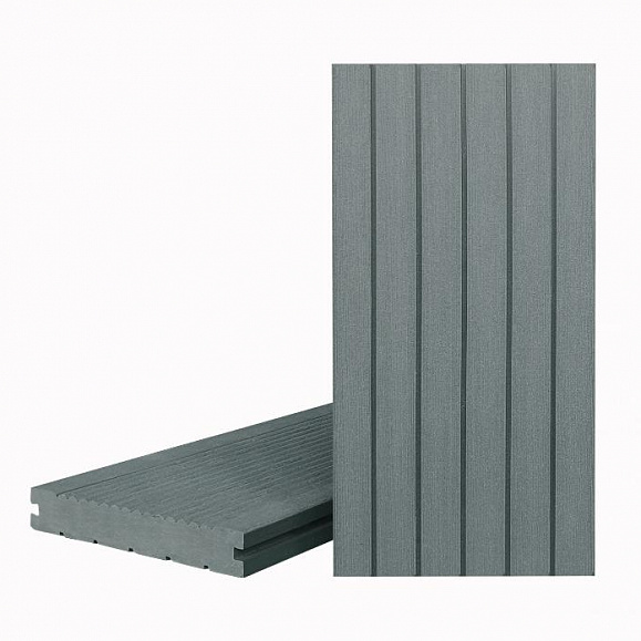 Террасная доска Террапол КЛАССИК полнотелая с пазом 4000 или 3000х147х24 мм, цвет Анис фото 1