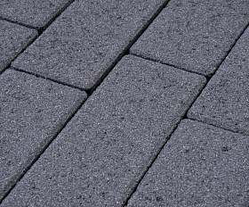 Тротуарная плитка Фабрика Готика Квадрат 400х400х100 мм Амфиболит FERRO