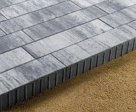 Тротуарная плитка 342 Механический завод Ригель трио 80 мм Арктика