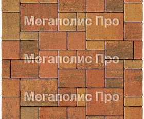 Тротуарная плитка Выбор Мюнхен Б.2. Фсм.6 60 мм Листопад Арабская ночь