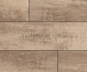 Тротуарная плитка Terrafaktura Лонго 900x300x80 мм Теплый песок