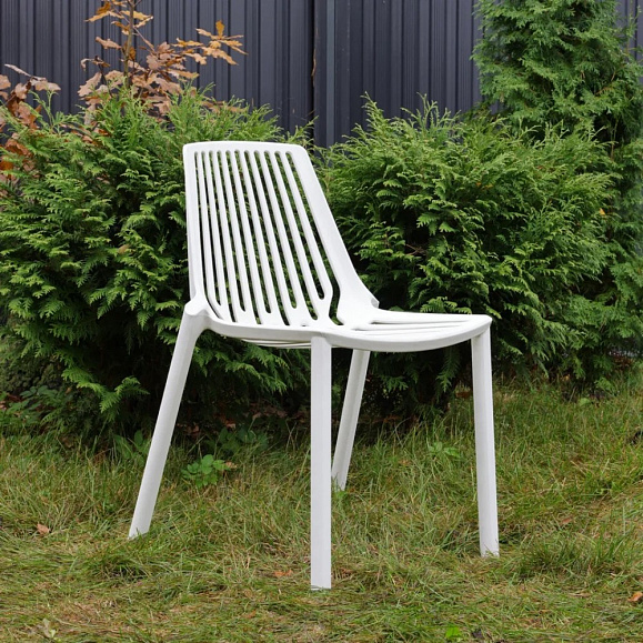 Обеденный стул Nico Royal Family из пластика, цвет белый фото 1