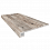 Комплект Керамогранитная ступень Estima BG03 33x120 см с бортиком + Подступенок 14,5х120 см