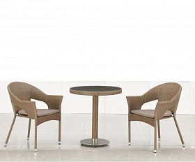 Комплект мебели  T601/Y79B-W56 Light Brown (2+1)