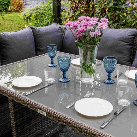 Комплект мебели Zorro Plus Royal Family из искусственного ротанга, цвет серый фото 5