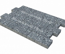 Тротуарная плитка Фабрика Готика Новый Город 60 мм Диорит FINO