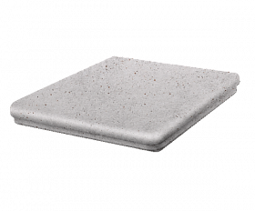 837 marmos Stroeher Keraplatte Roccia угловая ступень - флорентинер, 345x345x12 мм