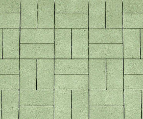 Брусчатка Каменный Век Кирпичик 200х100х60 мм. Зеленый