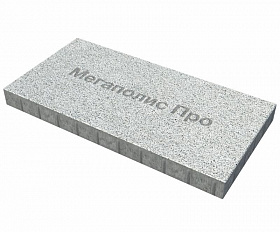 Тротуарная плита Фабрика Готика 1000x500x80 мм Покостовский FINERRO