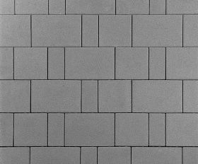 Тротуарная плитка 342 Механический завод Новый Город 60 мм Серый