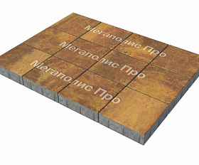 Тротуарные плиты Выбор Квадрат Б.1.К.8 300х300х80 мм Листопад Осень