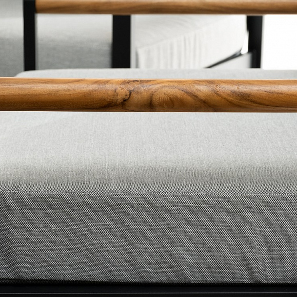 Лаунж зона из алюминия MAYA XL темный графит Joygarden фото 4