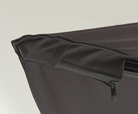 Садовый зонт Varallo Brafritid антрацит/антрацит, алюминий