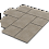 Тротуарная плитка Stellard Мозаика XL 60 мм Белый