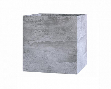 Кашпо Concretika Cube 40x40x40 Concrete Grey Light