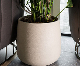 Кашпо Concretika Conic 30x30x50 Sahara