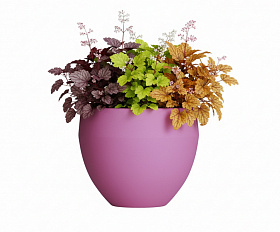 Кашпо Concretika Гира D50H43 Пинк 4010