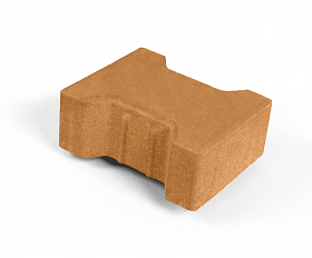 Тротуарная плитка Нобетек Катушка 1Ф8ф персиковая