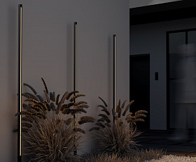 Ландшафтный светильник Pole Maytoni O440FL-L24GF3K цвет Графит