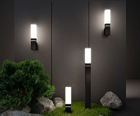 Уличный светильник Elektrostandard IP54 1537 TECHNO LED чёрный