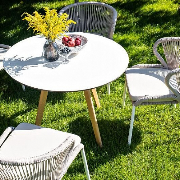 Обеденная группа Фоджа 4SIS на 4 персоны, цвет бежевый фото 8