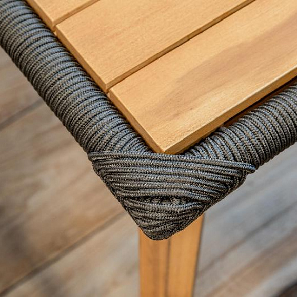 Комплект Chloe с кофейным столом Royal Family из дерева, цвет серый фото 9