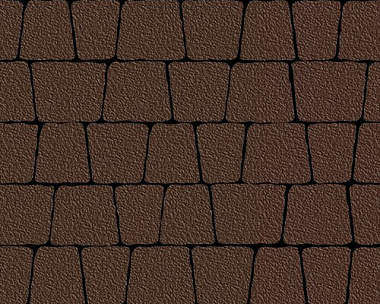 Тротуарная плитка Аттика Steinrus 60 мм Коричневый native