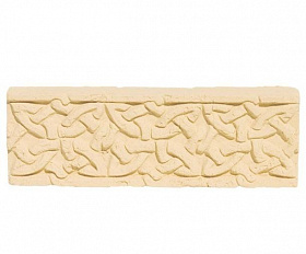 Карниз "Плетенка" линейный, цвет Бежевый