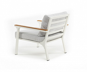 Кресло из алюминия CONCORDE белое Joygarden