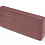 Бортовой камень тротуарный Нобетек БР 50.20.8 красно-коричневый