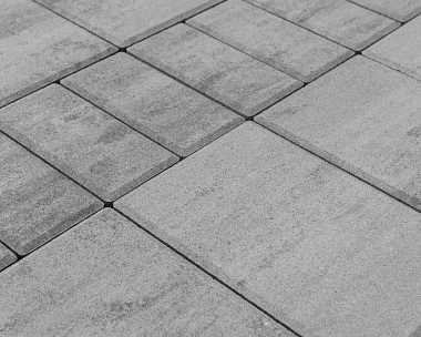 Тротуарная плитка Braer Мозаика, 60 мм. Туман