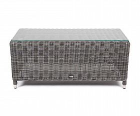 Кон Панна столик журнальный из искусственного ротанга, цвет графит