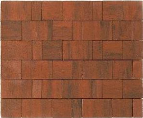 Тротуарная плитка Braer Старый Город Ландхаус 60 мм Colormix Закат