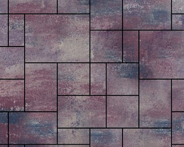 Тротуарная плитка Artstein Инсбрук Альпен 60 мм Color Mix Каратау