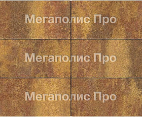 Тротуарная плитка Выбор Прямоугольник Б.5.П.10 600х300х100 мм Листопад Гранит Осень