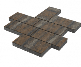 Тротуарная плитка Stellard Патио 80 мм Каньон