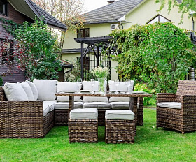 Комплект мебели Zorro Plus Royal Family из искусственного ротанга, цвет коричневый