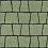 Тротуарная плитка Выбор Антик Б.3.А.6 Гранит 60мм Зеленый