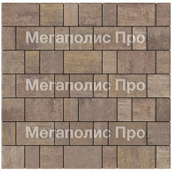 Тротуарная плитка Выбор Старый город Искусственный камень А.1.Фсм.4 40 мм. Плитняк фото 4