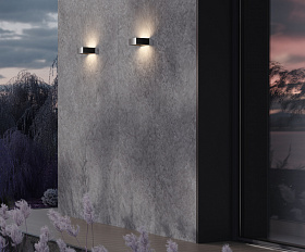 Настенный светильник (бра) Cont Maytoni O464WL-L18GF3K цвет Графит