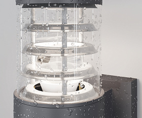 Настенный светильник (бра) Bronx Maytoni O576WL-01GR цвет Серый