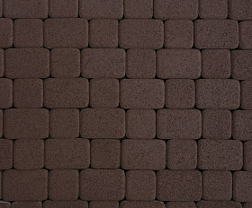 Тротуарная плитка Выбор Классико Б.1.КО.6 М Гранит 60 мм Коричневый