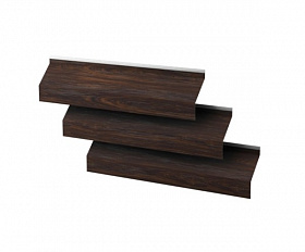 Ламель Жалюзи Металлопрофиль Blackout PrintArt AntiqueOak (античный дуб)