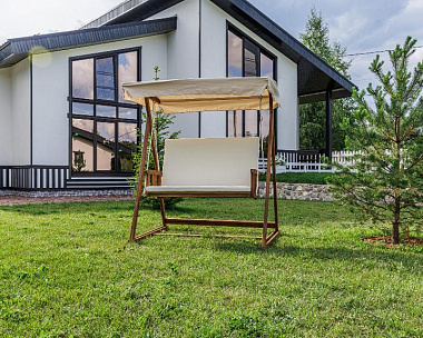 Диван-Качели Bruno Royal Family двухместные из массива акации