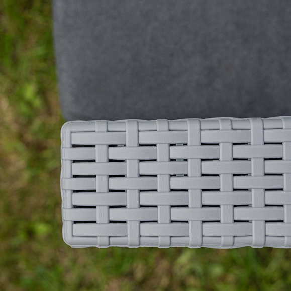 Диван трехместный Lana Royal Family из пластика, цвет светло-серый фото 3