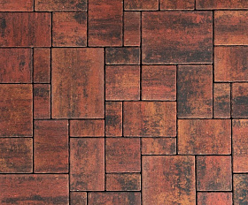 Тротуарная плитка 342 Механический завод Бавария ColorMix 60мм Вулкан