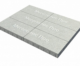 Тротуарная плита Фабрика Готика 600x300x80 мм Голд 1